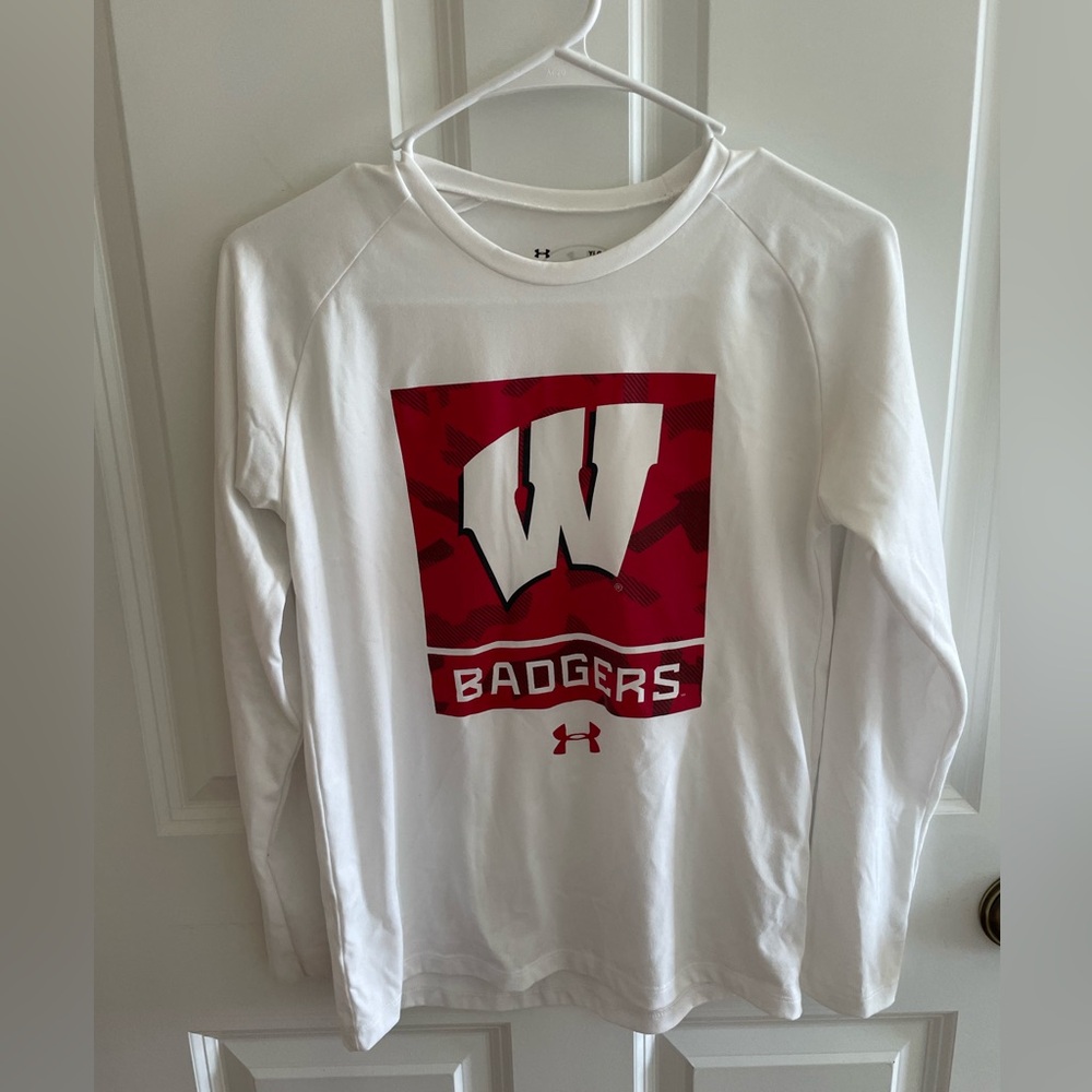 Under Armour WI Badgers Long Sleeve